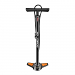 Rockbros GP6532B Floor Pump with Pressure Gauge - Black and Orange
