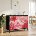 K&otilde;ide aachen must tamm 102 x 33 x 76 cm tehispuit
