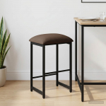 Baaritool pruunikashall 40 x 32 x 74 cm tehispuit