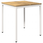 Aia &otilde;htus&ouml;&ouml;gi laud valge 70 x 68,5 x 75 cm tugev akatsiapuu