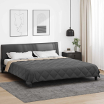 Suvised teki 240 x 200 cm suvi 200 gsm antratsiit ja taupe