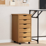 Ratastega sahtlikapp "moss", meepruun, m&auml;nnipuit