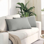 Diivanipadjad 2 pcs helehall 80 x 40 cm kangas