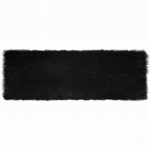 Faux lambanaha vaip tafalla must 80 x 250 cm pol&uuml;ester