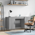 Kirjutuslaud, hall sonoma tamm, 140 x 50 x 75 cm, tehispuit