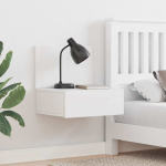 &Ouml;&ouml;kapp sahtliga 2 pcs valge 42 x 32.5 x 40 cm m&auml;nnipuit