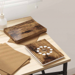 Dekor paneelid 12 pcs suitsutatud tamm 21 x 30 x 0.3 cm