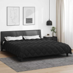 Talve tek must 200 x 200 cm mikrokiud