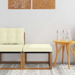 V&auml;li jalatoed tihe akaatsiapuit ja tekstilooni kangas