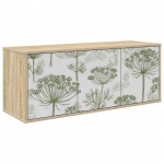 Seinale paigaldatav tv kapp gotha 102 x 33 x 40 cm sonoma tamm