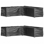 L-kujulised aiam&ouml;&ouml;bli katted 2 tk, 16 aasaga, 250x250x70 cm