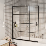 Du&scaron;inurga uks, esg-klaas, 116x140 cm, must