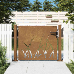 Aiav&auml;rav 105 x 80 cm corten terasest murukujundusega