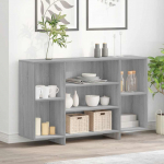 Puhvetkapp, hall sonoma tamm, 120x30x75 cm, tehispuit