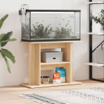 Akvaariumi alus, sonoma tamm, 80 x 35 x 60 cm, tehispuit