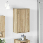 Vannitoa kapp sonoma tamm 39 x 23,5 x 65 cm tehispuit & metall