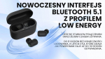 Savio TWS-09 IPX5 headphones/headset Wireless In-ear Music Bluetooth Black