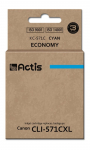 Actis KC-571C Ink (replacement for Canon CLI-571C; Standard; 12 ml; cyan)