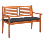 2-kohaline aiapink padjaga, 120 cm, eukal&uuml;ptipuit