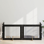 Koerav&auml;rav koos aluspuudega 4 pcs must tamm 100 x 80 cm