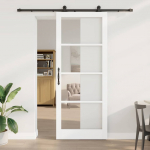 Libisev uks orkdal valge 93 x 232 cm soe m&auml;nnipuit ja klaas