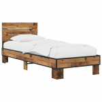 Peatsiga voodiraam vana puit 80 x 200 cm tehispuit