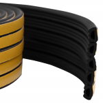 Iseliimuv aknatihedus must 10 x 6 mm 25 m epdm vaht