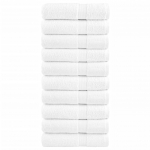 Saunalina solund 10 tk, valge, 100 x 150 cm, 600 gsm