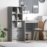 Laud koos hoiuruumiga sahtliga 2 pcs hall sonoma tehispuit