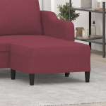 Jalapink, veinipunane , 70 x 55 x 41 cm, samet