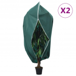 Lukuga taime fliiskatted 2 tk, 70 g/m&sup2;, 1,55x1,55 m
