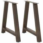 S&ouml;&ouml;gilaua jalad, a-kujulised, 2 tk, 80 x (72&ndash;73) cm, teras