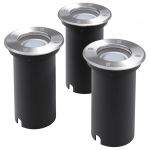 Maapinna led-valgustid 3 tk &uuml;mmargused