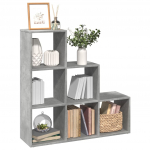 Ruumijagaja 3 korrust, betoonhall, 99x29x99 cm, tehispuit