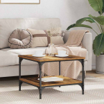 Kohvilaud vana puit 55 x 55 x 40 cm tehispuit