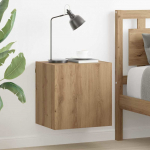 Tv seinakapid 2 pcs k&auml;sit&ouml;&ouml;puu 40,5x30x40cm tehispuit
