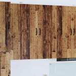 Seinakapp k&ouml;&ouml;ki riiuliga vana puit 40 x 31 x 100 cm tehispuit