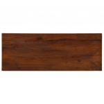 Lauaplaat, 80x30x3,8 cm, ristk&uuml;likukujuline, taastatud puit