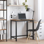 Laud vana puit 100 x 50 x 76,5 cm t&ouml;&ouml;deldud puit ja teras