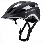 Wozinsky lightweight MTB bike helmet L - black and silver