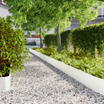 Muru&auml;&auml;red 20 tk valge 25x103 cm k&uuml;lmvaltsitud teras