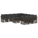 Aia diivanikomplekt 12 pcs hall pol&uuml;rotang