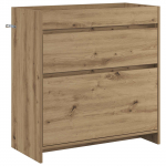 Vannitoa all oleva kraani kapp artisan tamm 78,5 x 37,5 x 81 cm