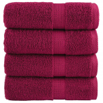 Premium-pesur&auml;tikud solund 4 tk bordoopunased 30 x 30 cm 600 g/m&sup2;