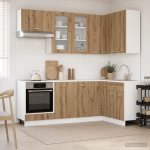 K&ouml;&ouml;k &uuml;ksus lyon 8 pcs artisan tamm tehispuit