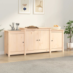 Puhvetkapp 164 x 37 x 68 cm t&auml;ispuidust m&auml;nd
