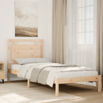 Voodiraam ilma madratsita, 100x210 cm, m&auml;nnipuit