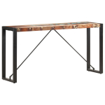 Konsoollaud, 150 x 35 x 76 cm, taastatud puit