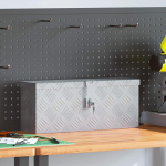 Alumiiniumist kast 48,5 x 14 x 20 cm, h&otilde;bedane