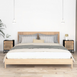 &Ouml;&ouml;kapid 2 tk, must, 40 x 30 x 55,5 cm, tehispuit ja raud